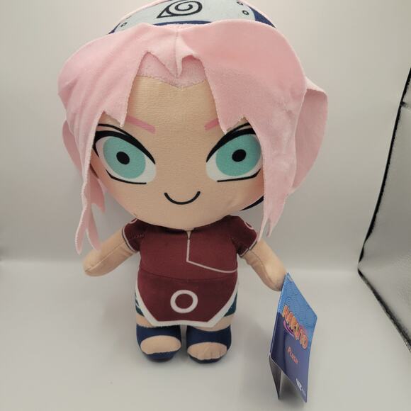 Naruto - Sakura Haruno 11” Plush Stuffed Toy NWT - Picture 1 of 8